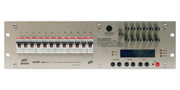Dimmer 12x12A inkl. Case